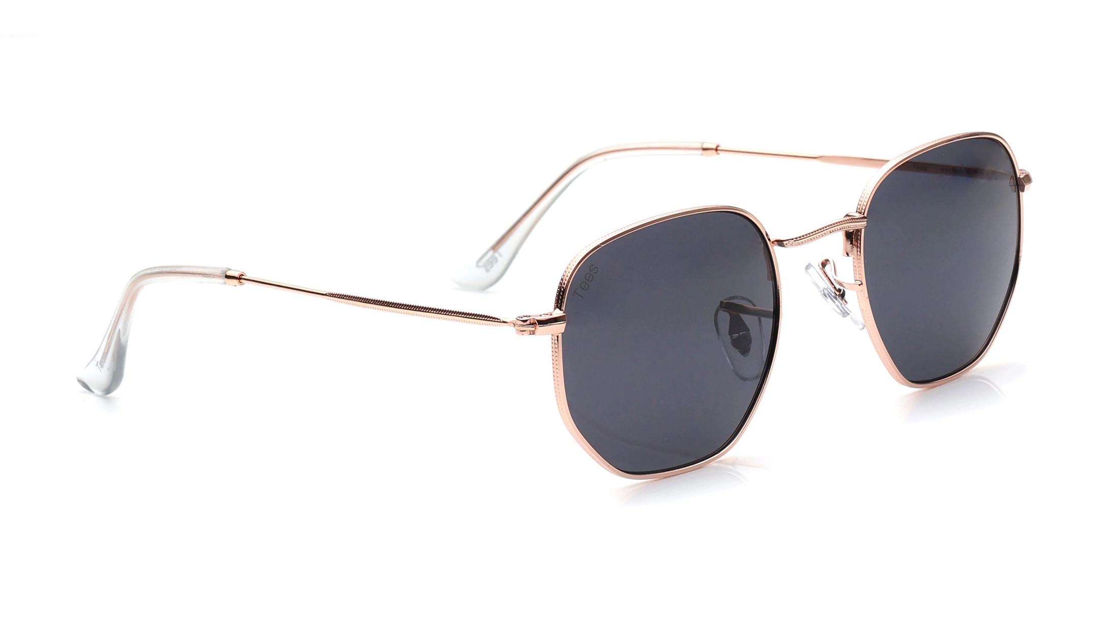 Black Geometric Sunglasses for Men and Women