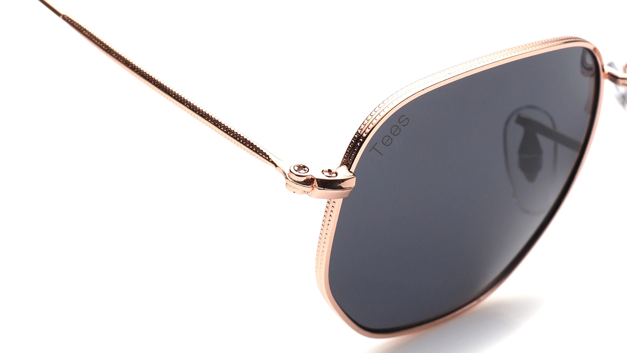 Black Geometric Sunglasses for Men and Women