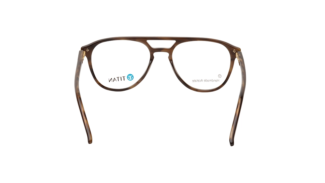 Brown Aviator Eyeglasses for Men and Women