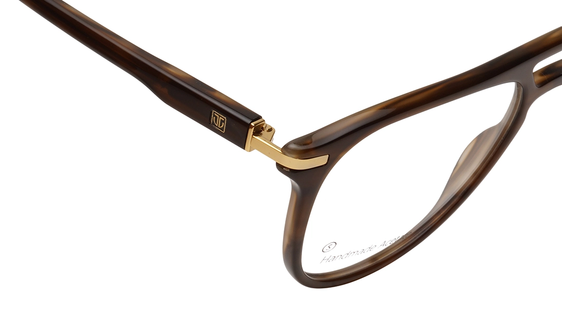 Brown Aviator Eyeglasses for Men and Women