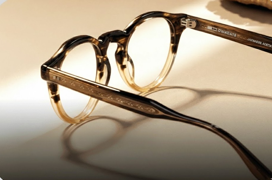 Brown Aviator Eyeglasses for Men and Women