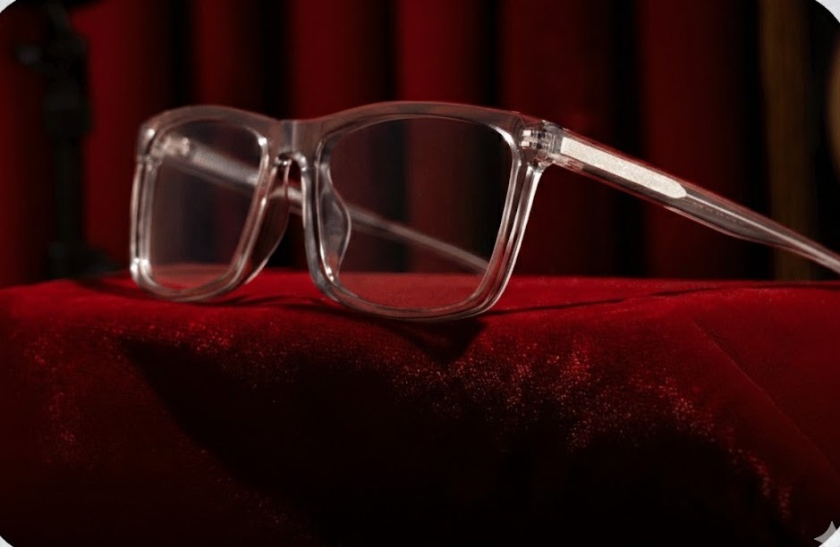 Transparent Square Eyeglasses for Men and Women