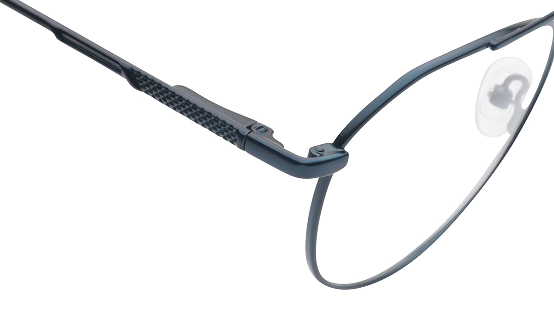 Black Aviator Eyeglasses for Men