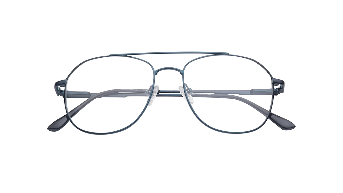 Black Aviator Eyeglasses for Men