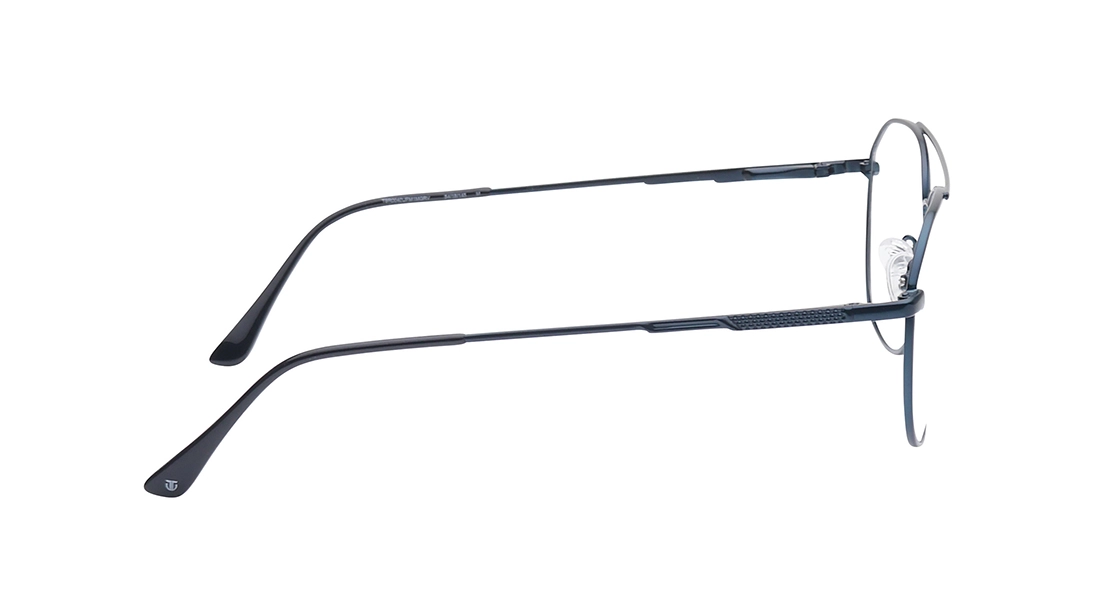 Blue Rectangle Eyeglasses for Men