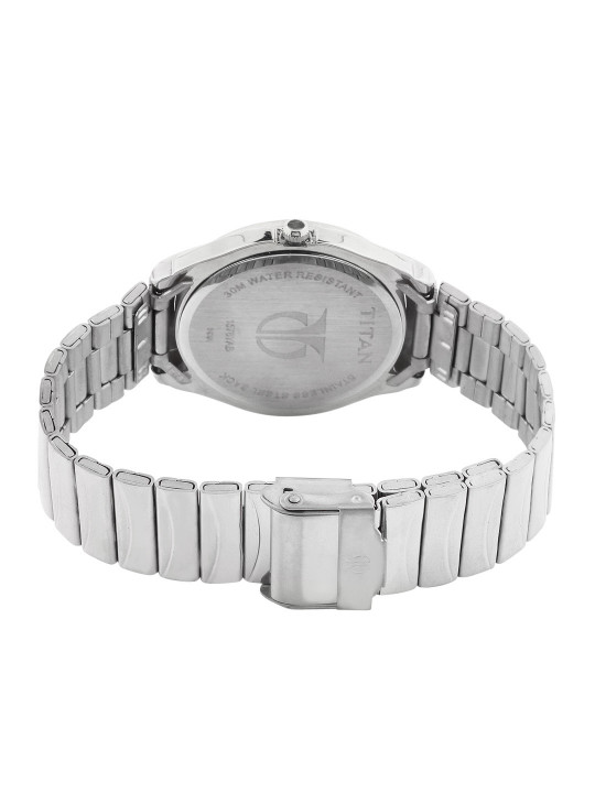 Karishma Quartz Analog With Black Dial Watch For Men - Nt1578sm04