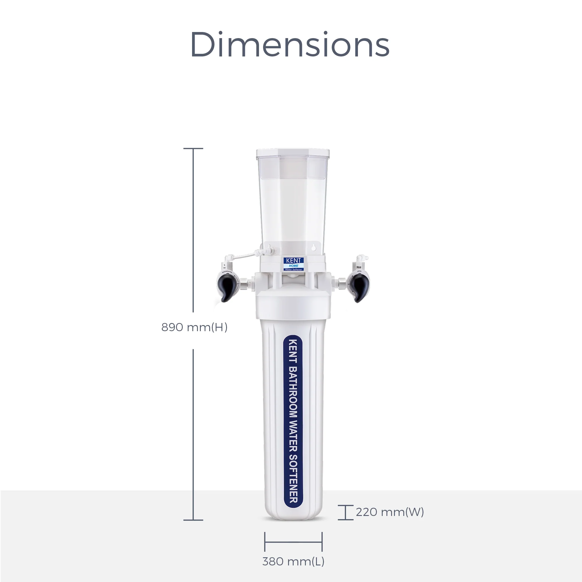 KENT Bathroom Water Softener